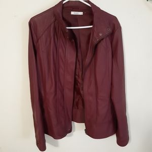 Burgundy Jacket